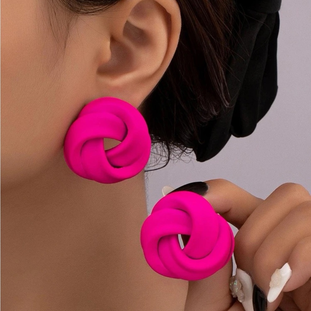 Twist Stud Earrings